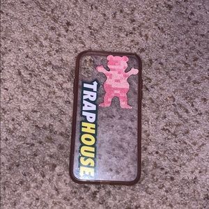 iPhone XR/ iPhone 11 clear case w/custom stickers